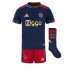 Ajax Steven Bergwijn #7 Udebanetrøje Børn 2022-23 Kortærmet (+ Korte bukser)